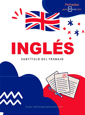 Portada Ingles dibujo