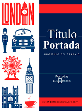 Portada para word Ingles monumentos