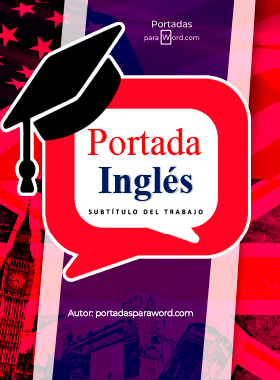 Portada para word Ingles universitaria