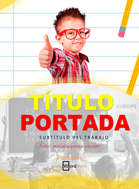 Portada para word Lengua colegio