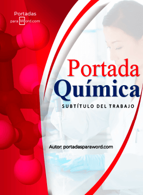 Portada para word Quimica profesional