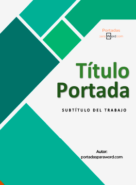 Portada para word documentos dinamica