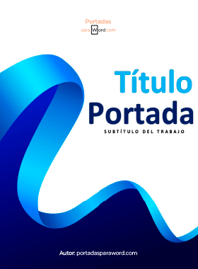 Portada para word formal mar