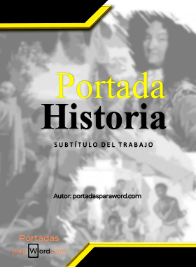 Portada para word historia pasado