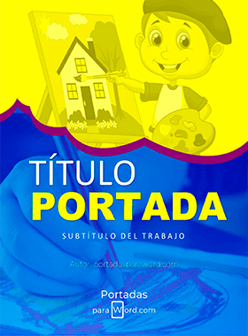 Portada para word infantiles pintar 280x380 1
