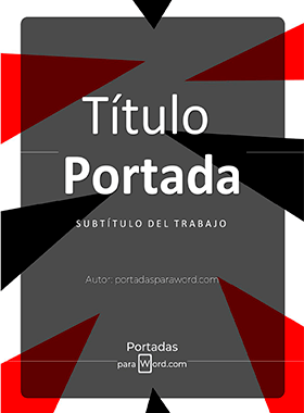 Portada para word original formas