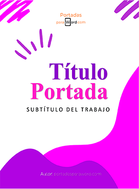 Portada original llamativa