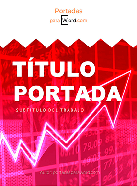 Portada para word presentacion grafica