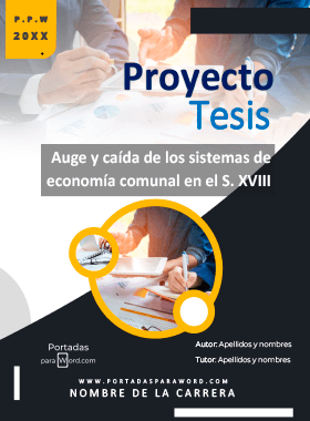Portada para word Tesis estudio