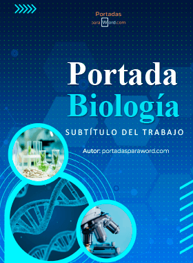 Portada para word biologia laboratorio
