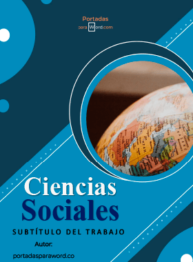 Portada para word ciencias sociales paises