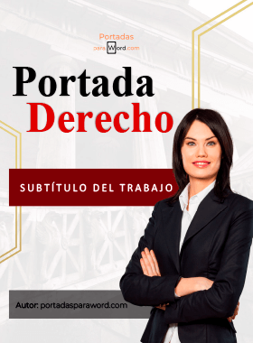 Portada para word derecho laboral