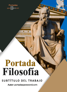 Portada para word filosofia razonamiento