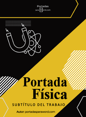 Portada para word fisica atraccion