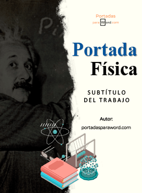 Portada para word fisica einstein