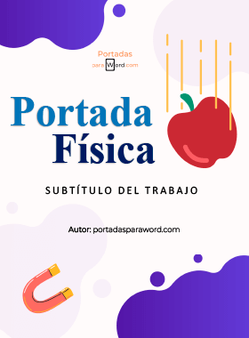 Portada para word fisica gravedad