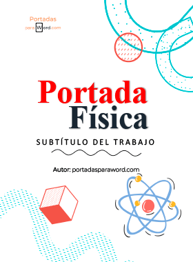 Portada para word fisica modelos