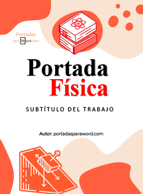 Portada para word fisica teoria