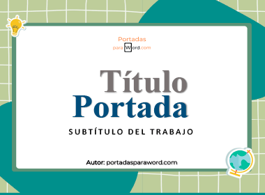 Portada para word horizontal innovacion