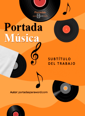 Portada para word musica vinilos